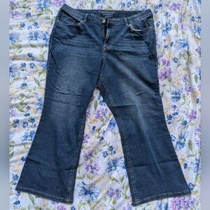 M jeans by Maurice's high rise curvy jeans size 22W short